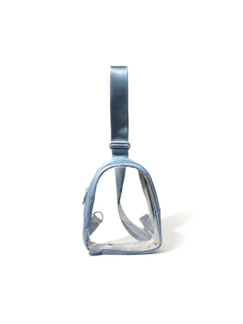 Clear Sling Crossbody Bag Water-Resistant Adjustable Stadium Bag Nylon